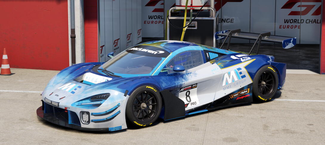 MME-Mclaren 720S GT3 Evo KNAF 2025