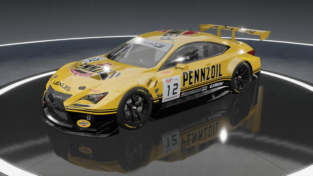 Lexus RC F - Pennzoil Team