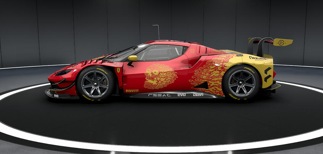 Ferrari 296 - Liquid Death