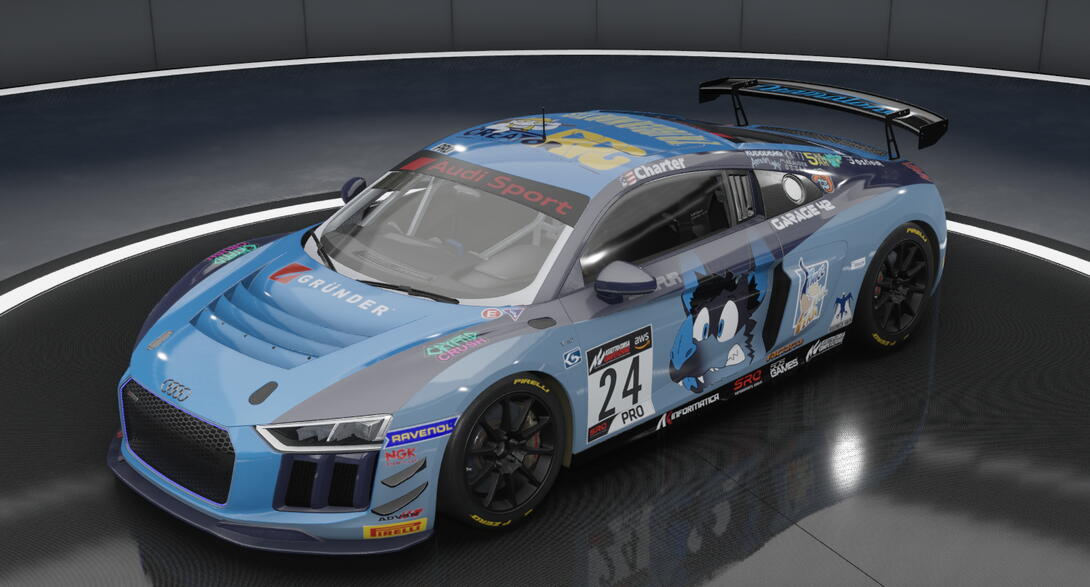 Thicc Tail Team Audi R8 GT4