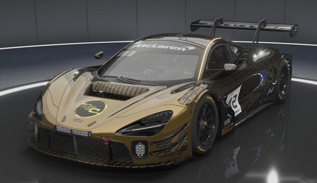 McLaren 720S GT3 EVO - MSC Endu Pattern