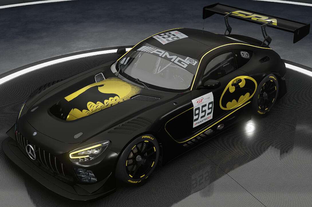 TSE Batman Mercedes Sra Yellow