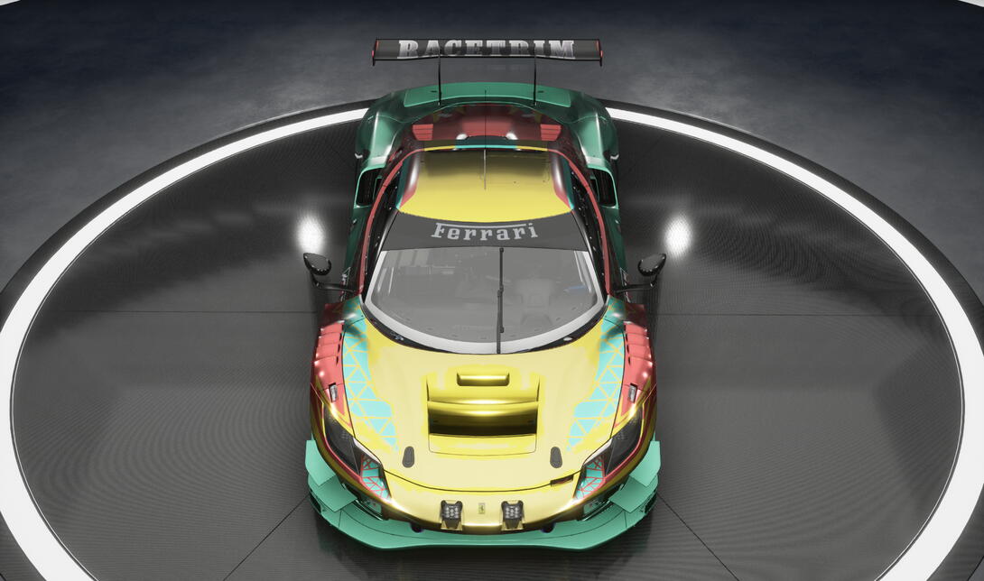 Racetrim Ferrari 296 team 1