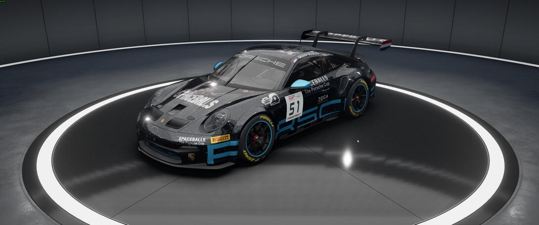 LOU#51 Porsche 992 CUP #51 - spaceballs