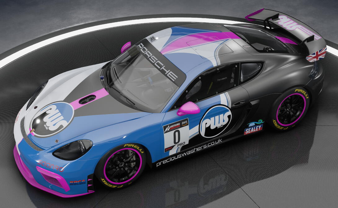 Jordan N Porsche GT4 Pink