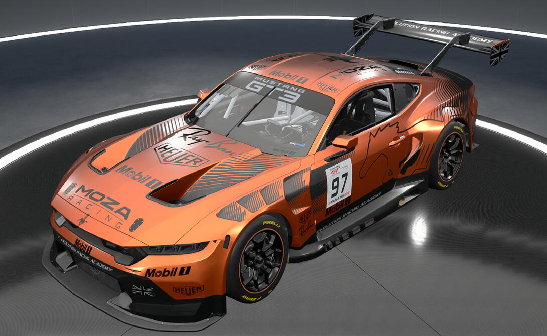 #97 ERA MUSTANG ORANGE