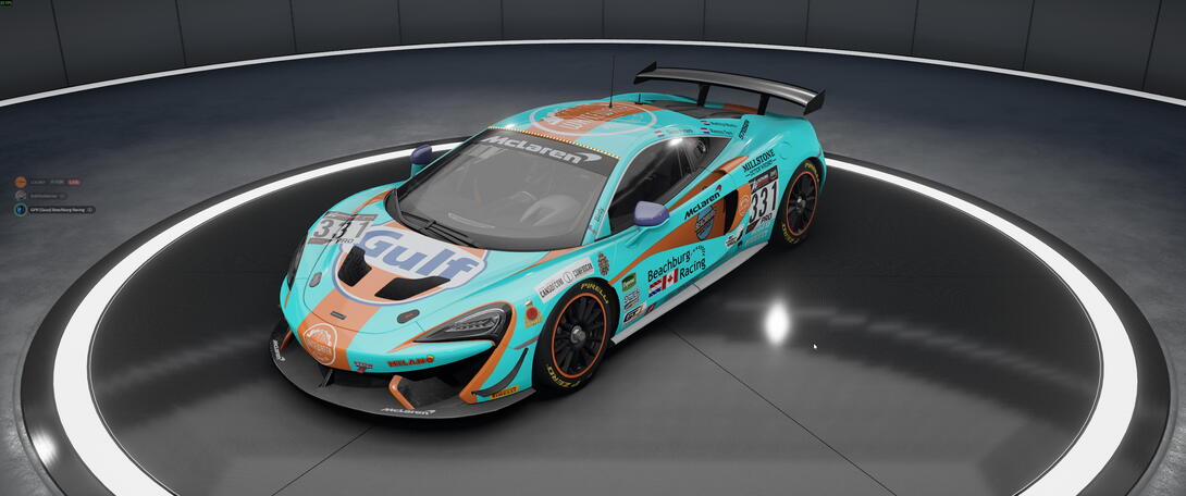 BBR 331 McLaren 570 GT4 BH500