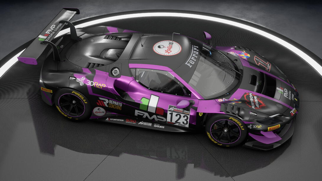 Ferrari 296 GT3 - FMP 2026 Lollo 10