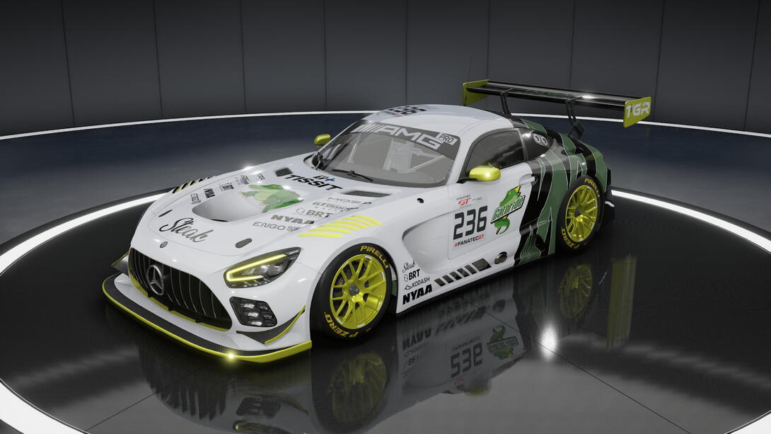 Tig Gang Racing Mercedes AMG GT3 Evo #236 V2