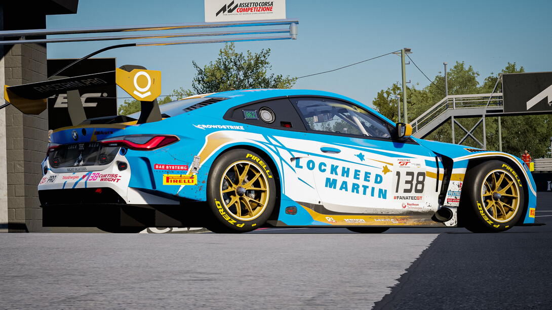 Lockheed Martin Motorsport BMW Dirty