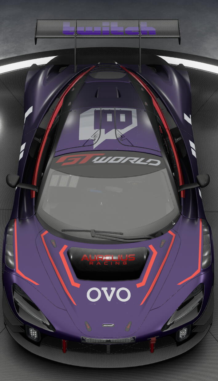 TWITCH Aurelius Racing Mclaren 720s GT3 Evo