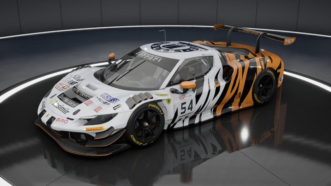 Tig Gang Racing Ferrari 296 GT3 #54 V4