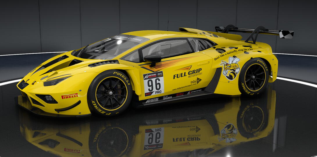 Lamborgini Huracane GT3 EVO Full Grip Motorsport
