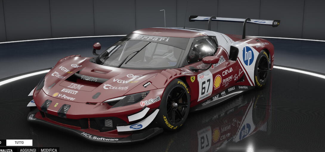 SF25 Livery Special Livery Monza