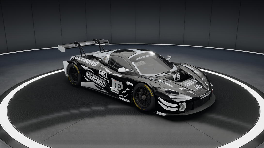 Fullsend sim racing 720s evo #BLACK