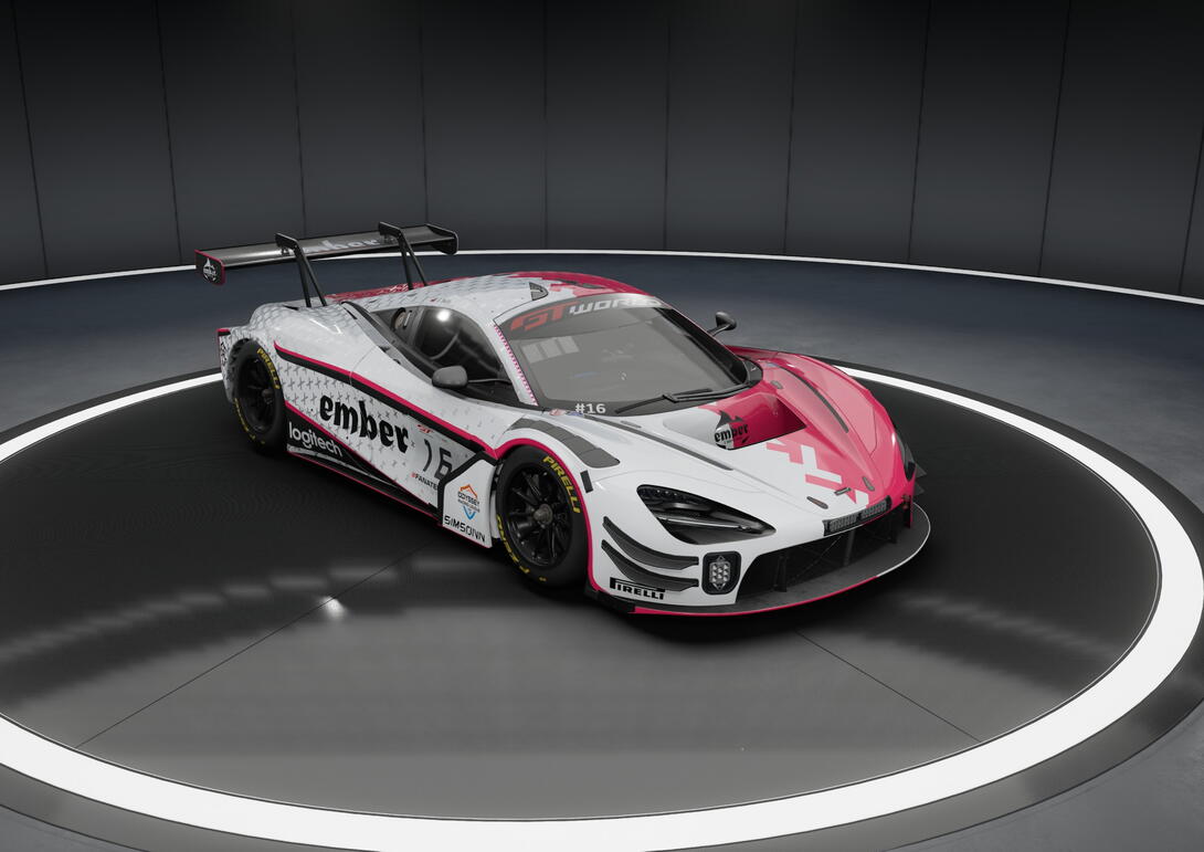 #16 ember e-Sports Team - McLaren 720s Evo