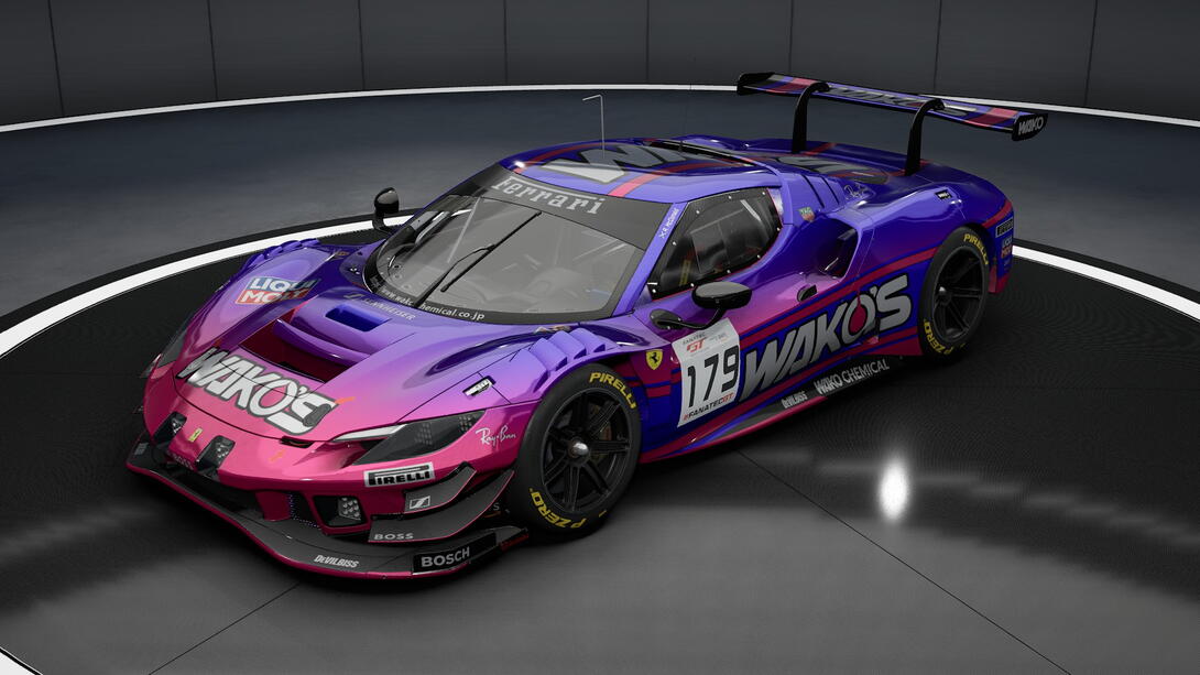Ferrari 296 GT3 Wakos