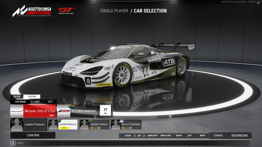 ATS-Malakai Mclaren 720