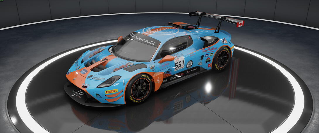Beachburg Racing #551 Maserati MC20 GT2