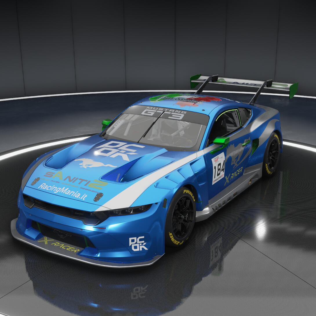 ISS Racing Team - Mustang GT3 2026 Green