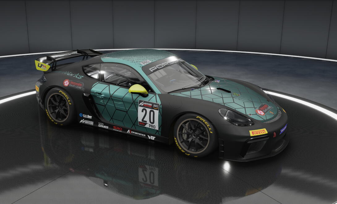Colorworks Racing Team GT4 Porsche Cayman