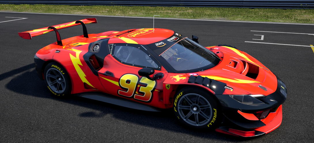 Null Point Motorsports Ferrari McQueen 93