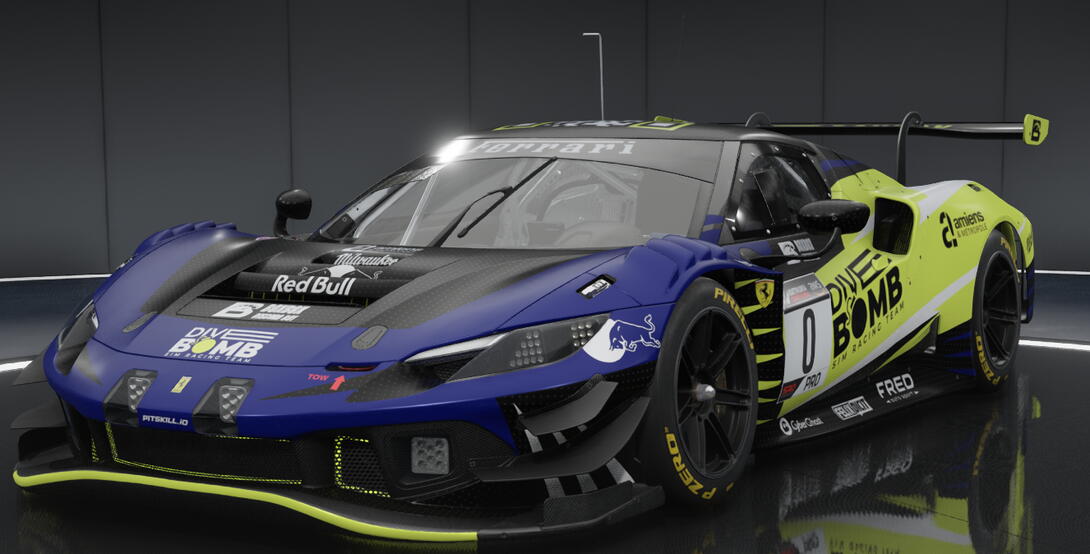 Divebomb SRT S29 Ferrari 296 GT3