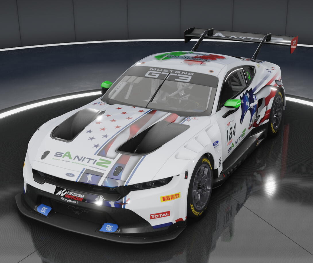 	ISS Racing Team - Mustang GT3 2026 4/07 Green