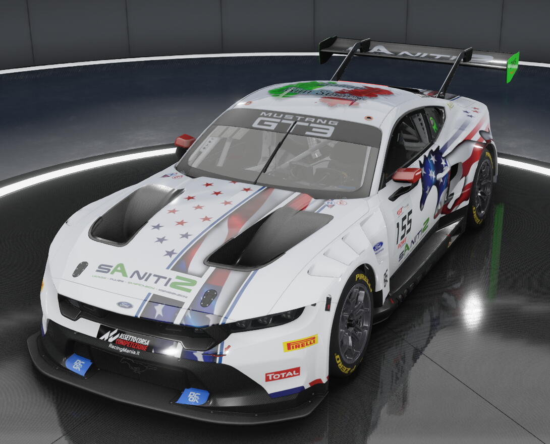 ISS Racing Team - Mustang GT3 2026 4/07 Red