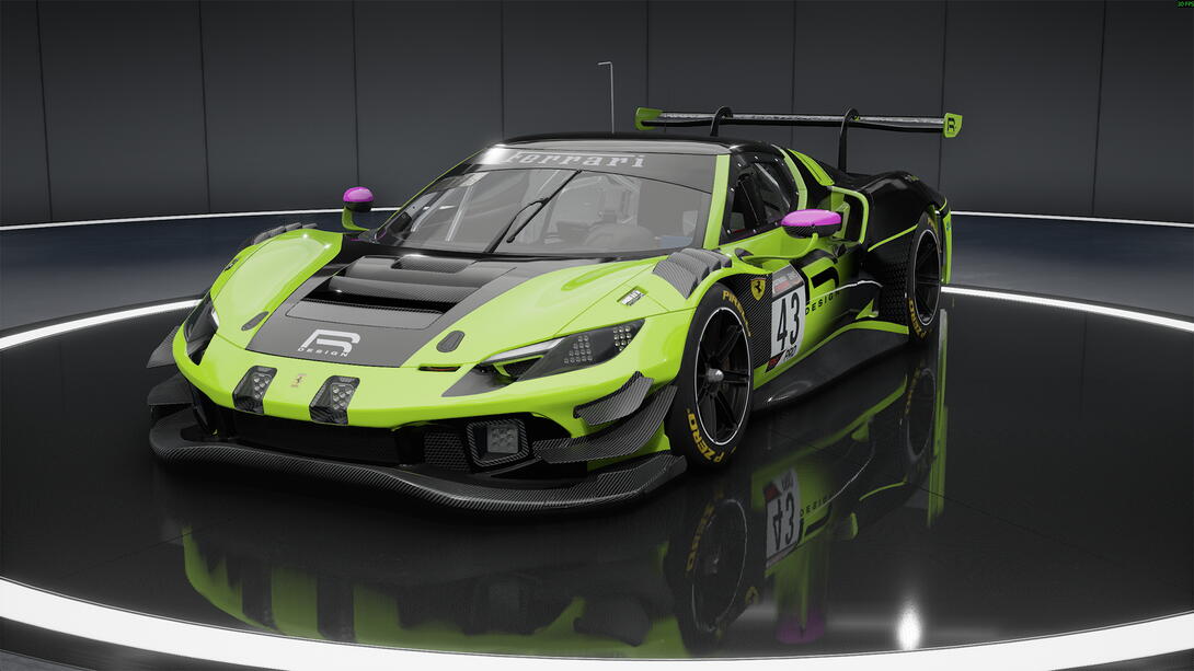 Rong Ferrari F296 R Design 