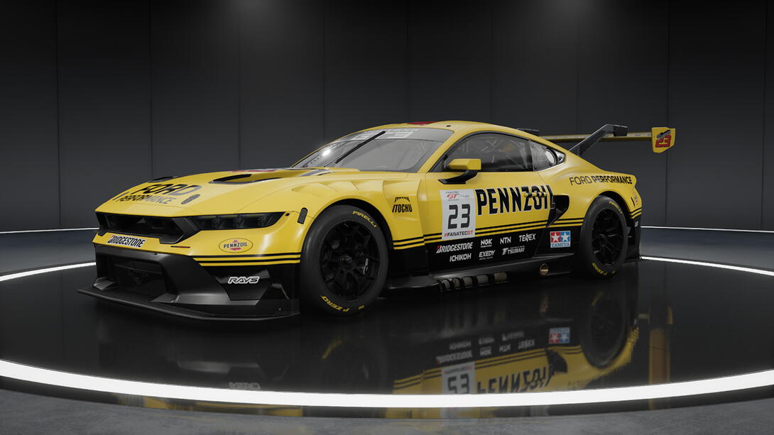 Ford Mustang GT3 Pennzoil