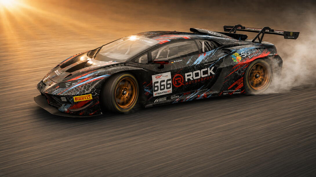 Rock Motorsport #666 M.Kaiser Lambo