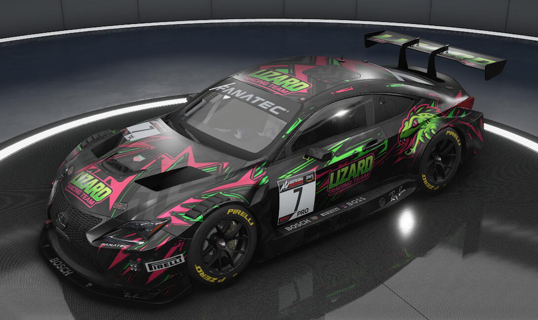 LizardRacing Lexus RC F GT3
