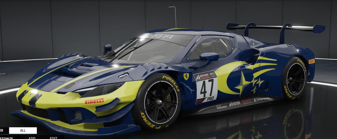 Rally Ferrari 296