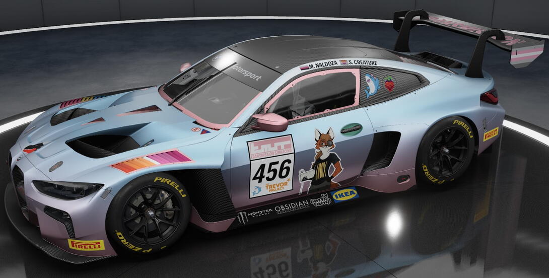 #456 BMW M4 GT3 (Sara Creature & Marcia Naldoza, TMSR)