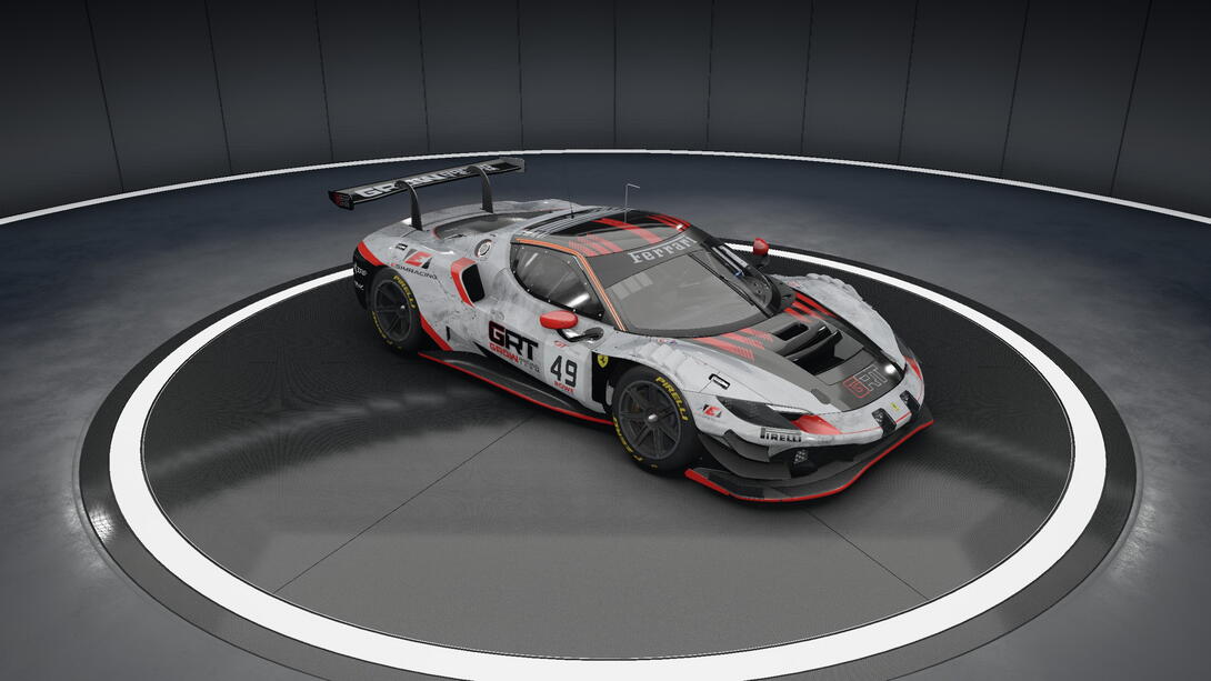 Grow Racing Team Ferrari 296 GT3 #49