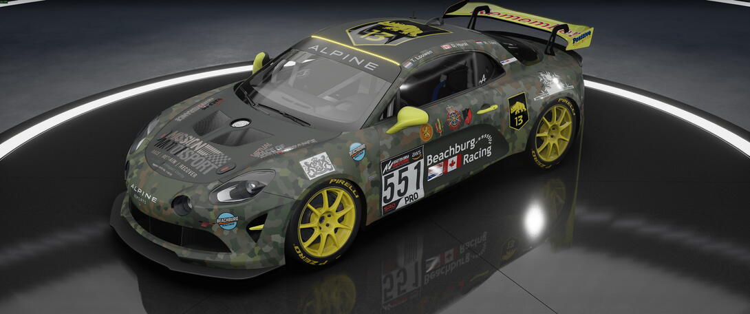 BBR 551 Alpine GT4 RoR