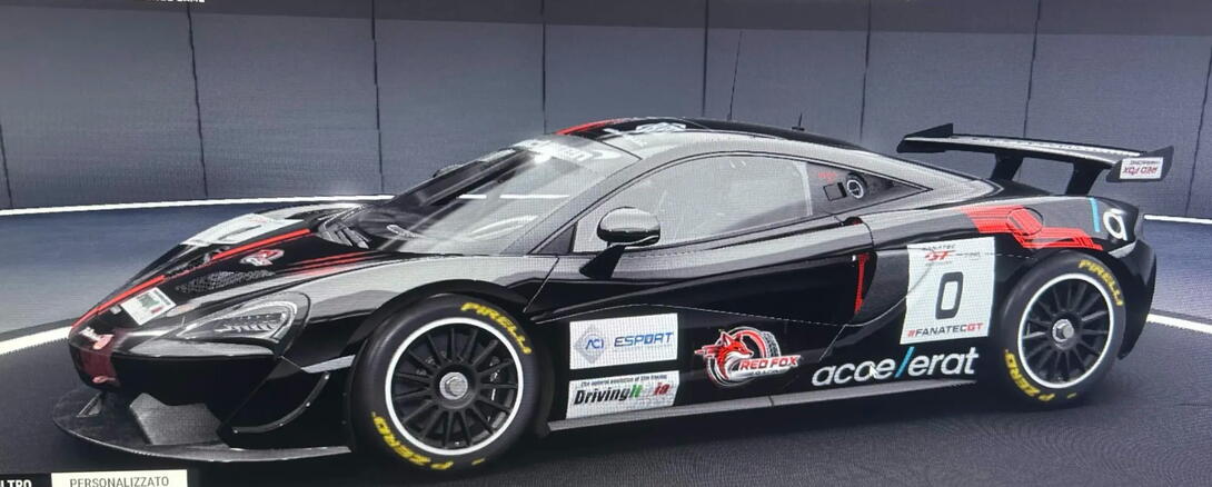 Pipitone #869 RED FOX RACING 570S GT4