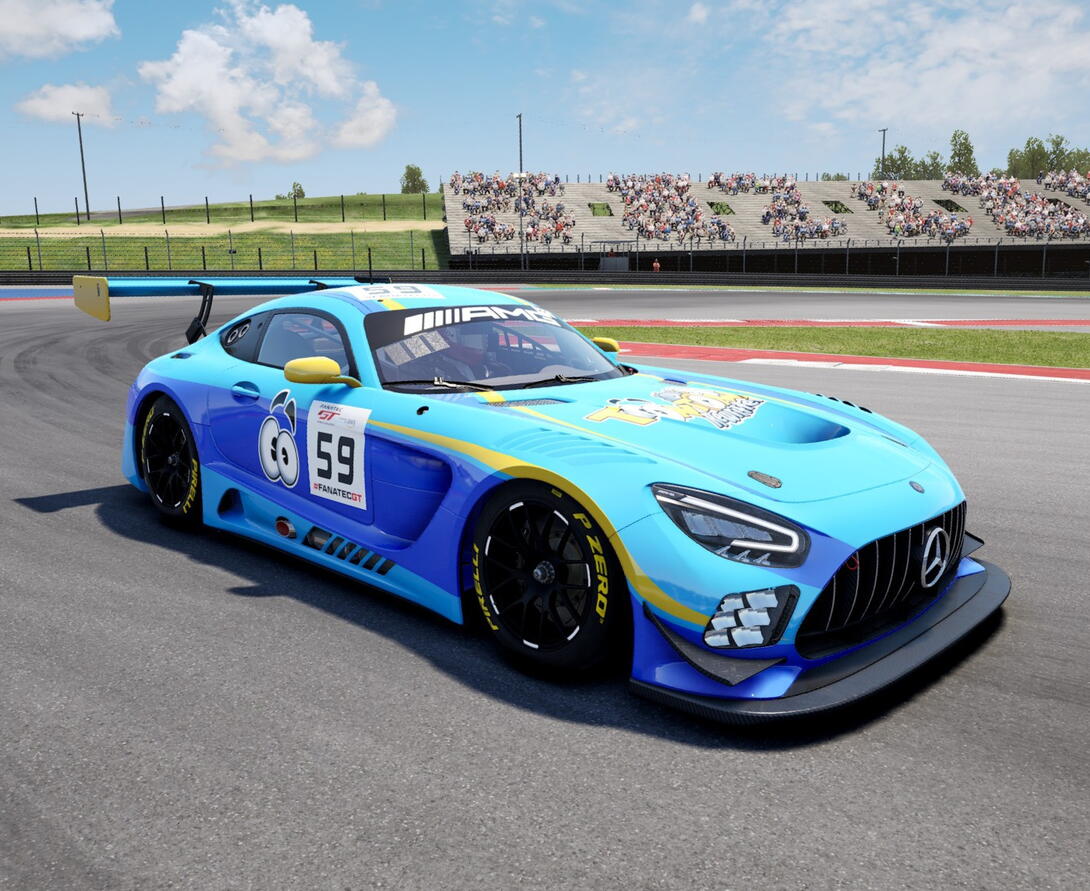 Toontown Racing AMG GT3 EVO