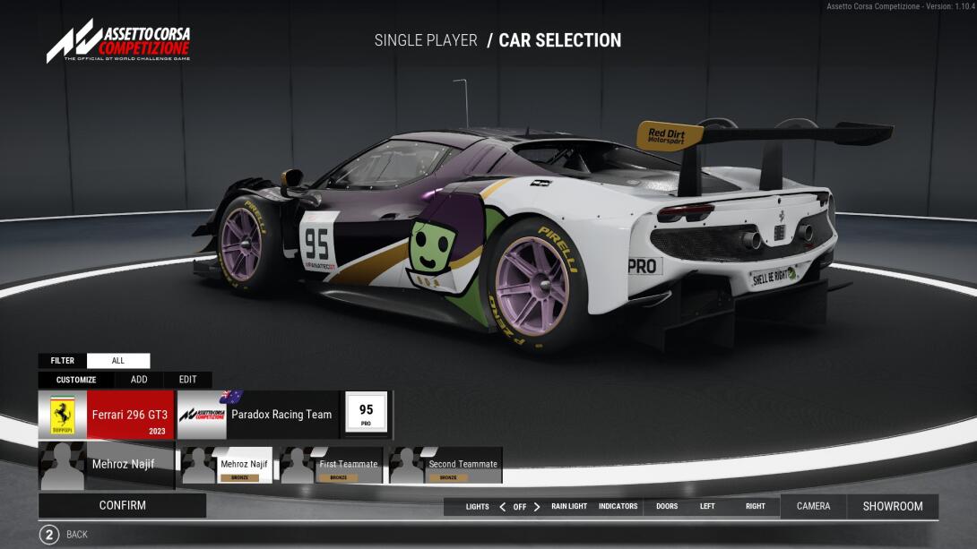 #95 Paradox Racing Team