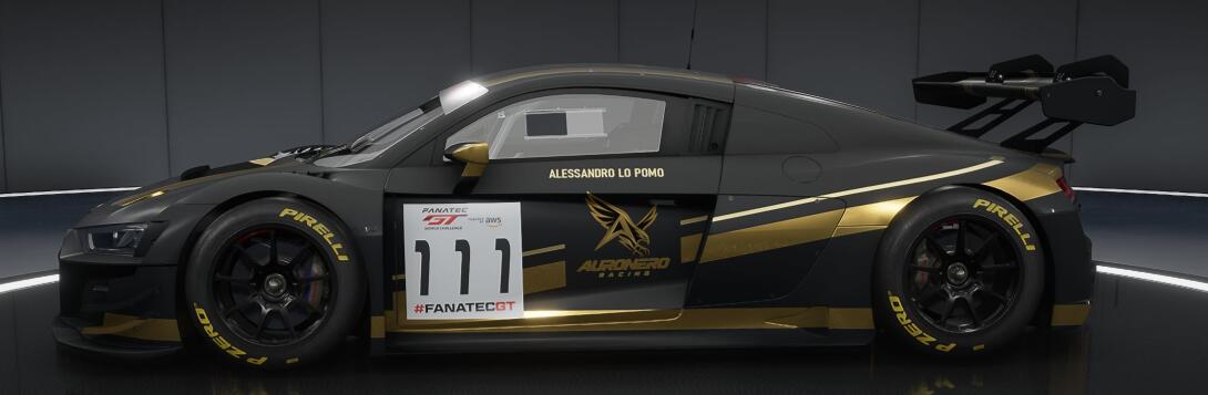 Auronero Racing 111 - Alessandro Lo Pomo - Audi R8 LMS GT3 EVO2