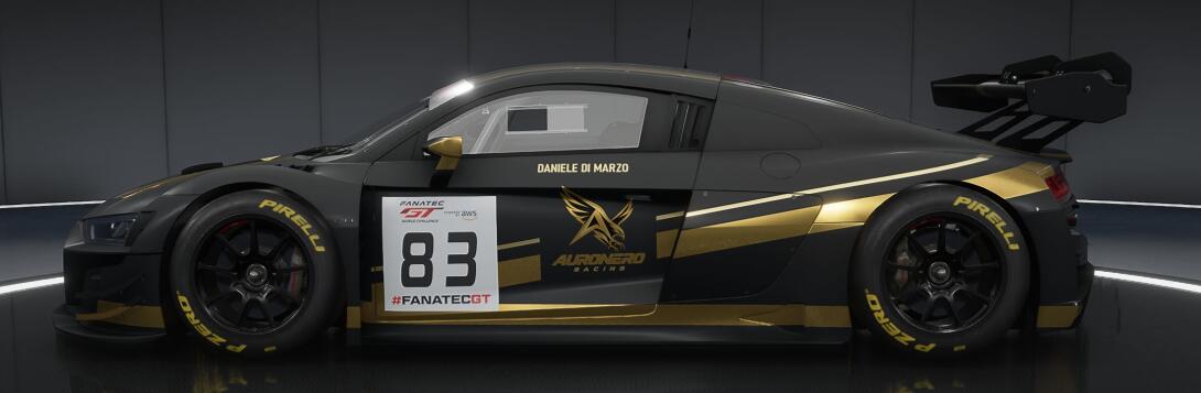 Auronero Racing 83 - Daniele Di Marzo - Audi R8 LMS GT3 EVO2