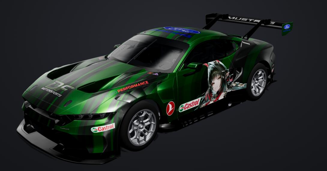 DF Motorsports Mustang GT3 2026 Livery