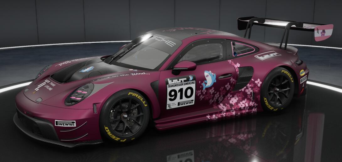 #910 Porsche 992 GT3 Cherry Blossom