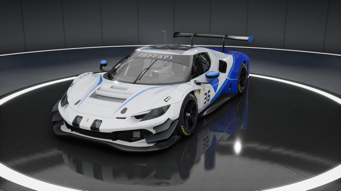 Ferrari 296 GT3 JCRacing Daniel special