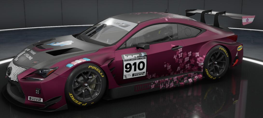 #910 Lexus RC-F GT3 Cherry Blossom - TMSR