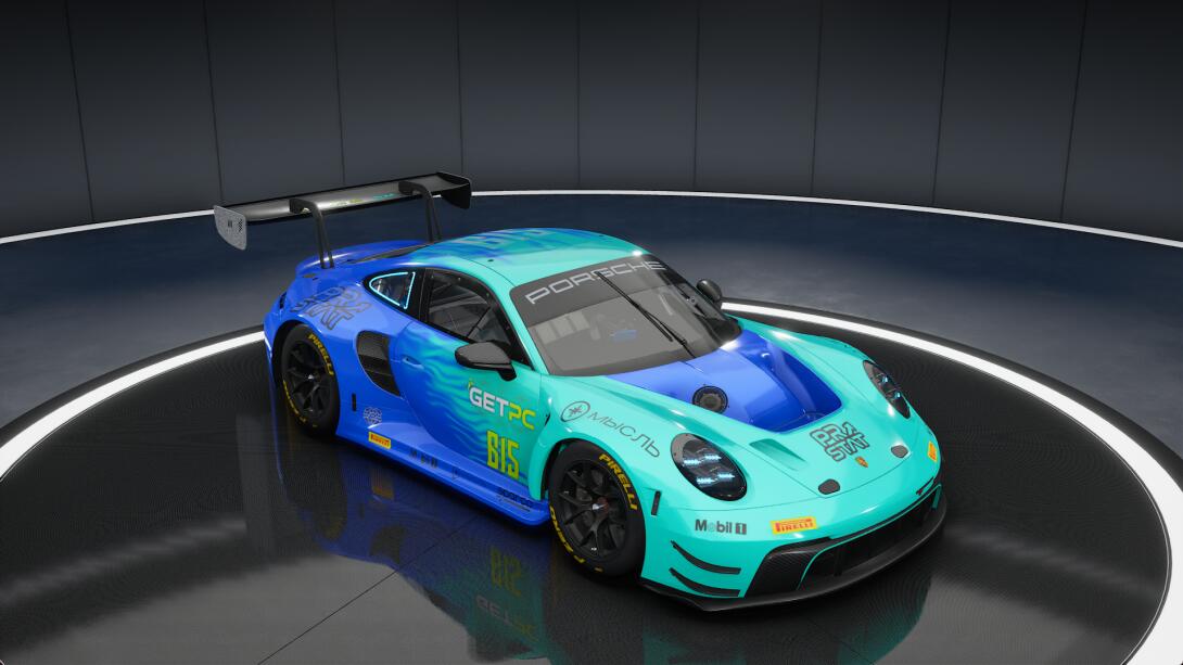 PRstat x GETPC Porsche 992 GT3 R Yakovlev 615